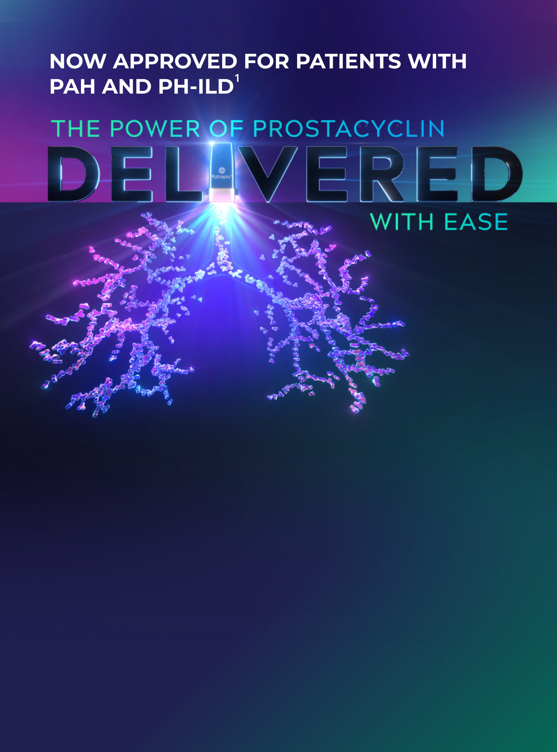 The power of prostacyclin delivered with ease