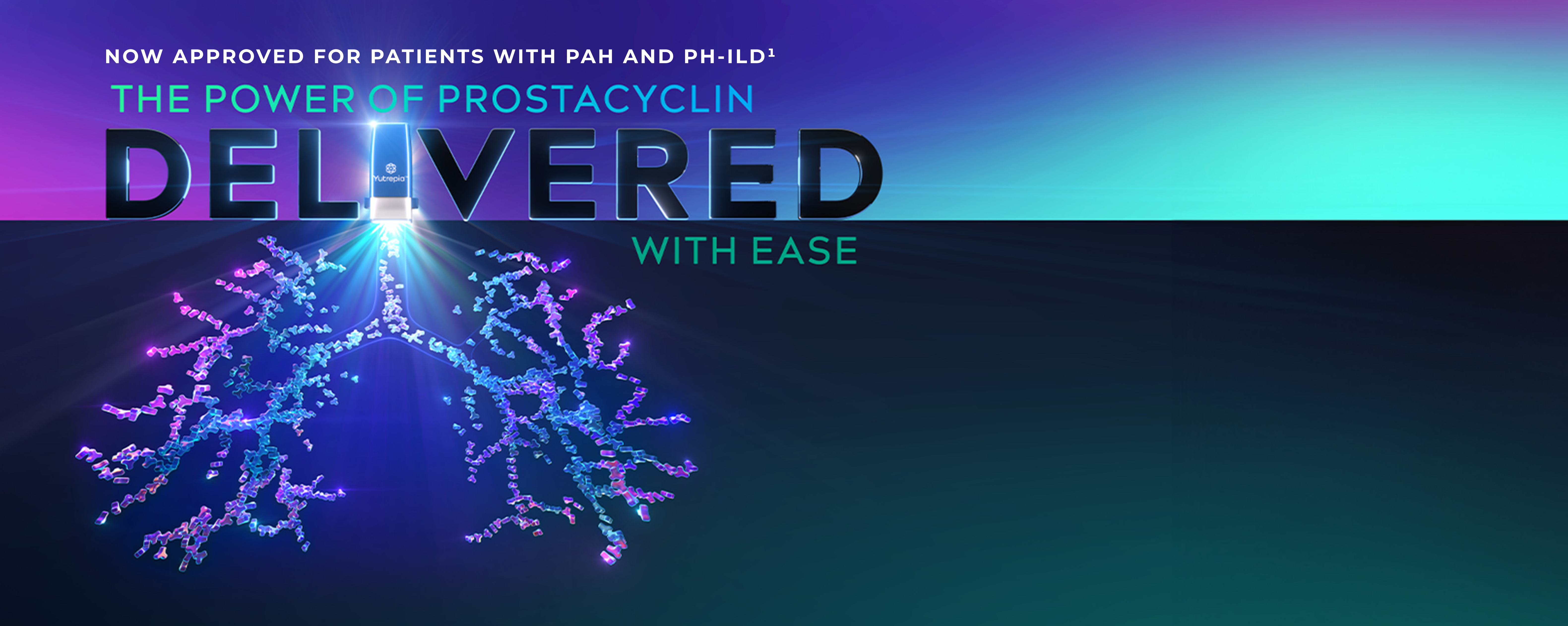The power of prostacyclin delivered with ease